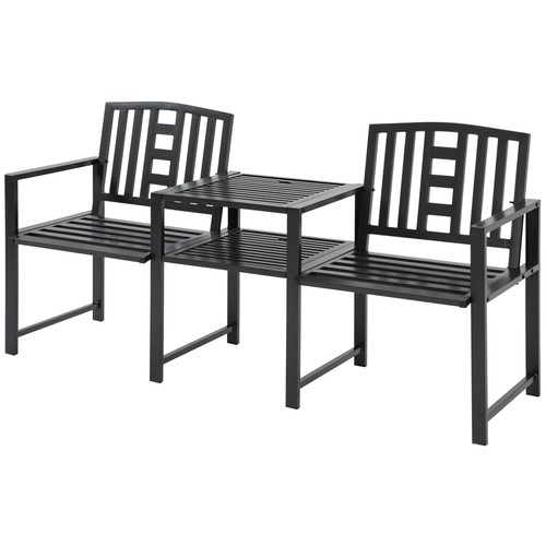 Outsunny panchina giardino - outsunny,