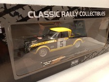 Fiat 124 Abarth Rally Olio Fiat SunStar 4953 scala 1/18