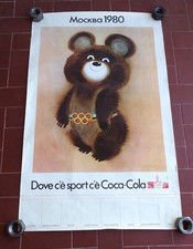 Poster OLIMPIADI MOSCA 1980