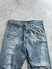 Fibbia jeans intrecciata