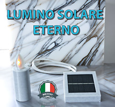 LUMINO CIMITERO VOTIVO SOLARE eterno batteria a LED Esterno/Interno