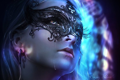 Maschera artistica digitale