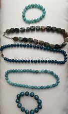 Lotto Collane E Bracciali Pietre Dure 