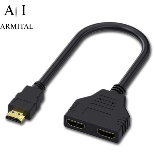 Splitter hdmi maschio 2 - splitter,