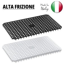 Tappetino Salvastoviglie Antiscivolo Griglia per Lavello Posate Piatti Bicchieri