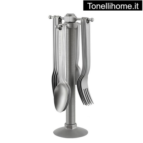 Set posate con portaposate - di,