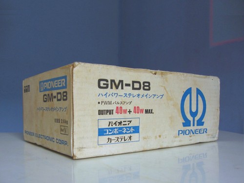 Pioneer new old stock - gm-d8,