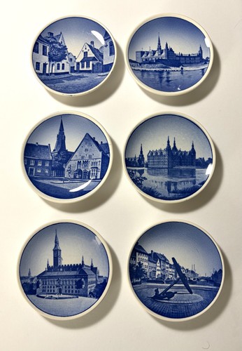 Royal copenhagen set 6 - copenhagen, of