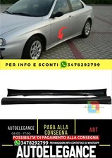 💎Spoiler Minigonne Laterali per ALFA ROMEO 156 1997-2006 ABS Plastica "Street-X