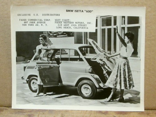 Bmw isetta 600 berlina - bmw,