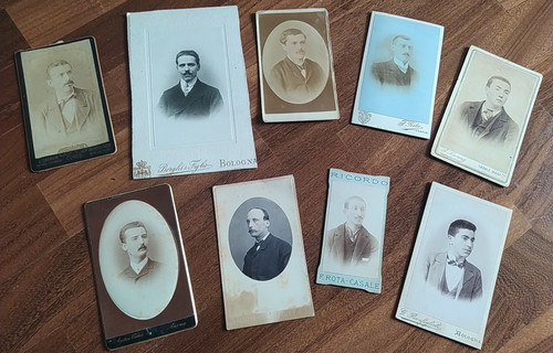 Cdv lotto antiche - cdv, 9