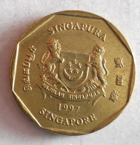 Dollaro singapore 1997 - singapore,