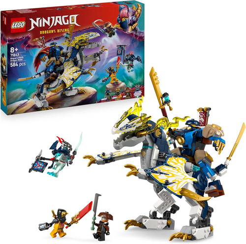 Ninjago mech cavalca drago - mech, di