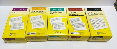Emanuel law flash cards - law, in