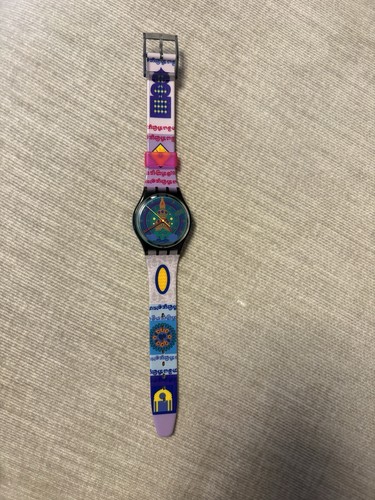 Swatch quartz multicolore
