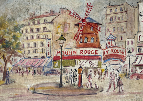 Paris cityview moulin rouge - paris,