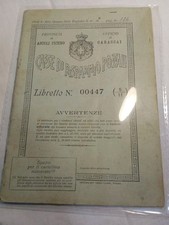 2 Libretti Casse di Risparmio