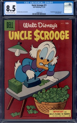 Uncle scrooge cgc 8 - uncle,