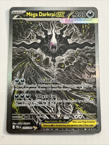 Pokémon mega darkrai - ex, sir