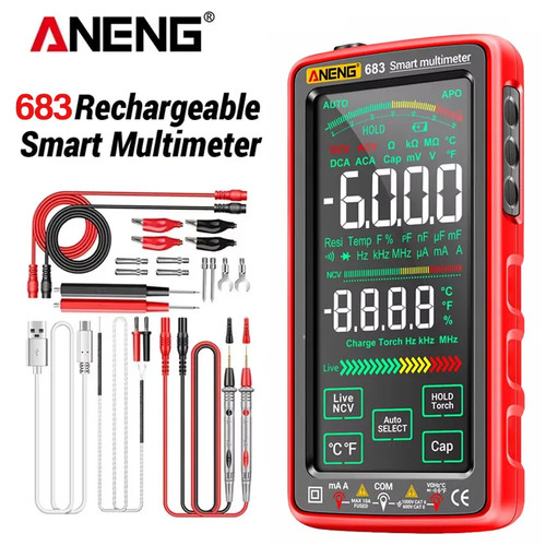 Aneng 683 multimetro digitale - 683,