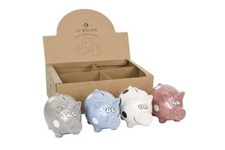 Set 4 Pezzi Salvadanaio A