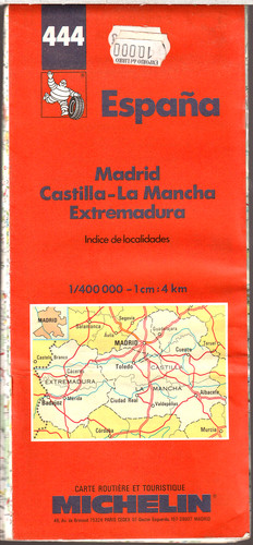 444 michelin cartina - 444,