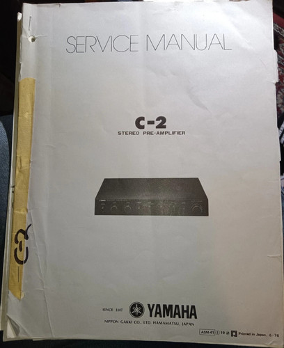 Yamaha preamplificatore - c-2,