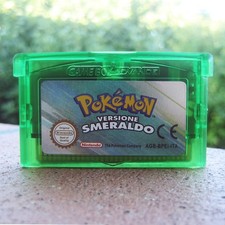 Pokemon Versione Smeraldo ⭐ [NUOVA ETICHETTA 1:1] ⭐ per GBA Game Boy Advance