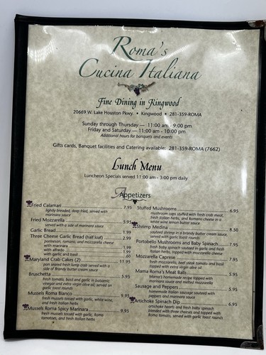 Menu dal tuo - , ristorante