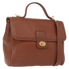 GUCCI Hand Bag Leather 2way