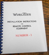 Wurlitzer Jukebox Installation