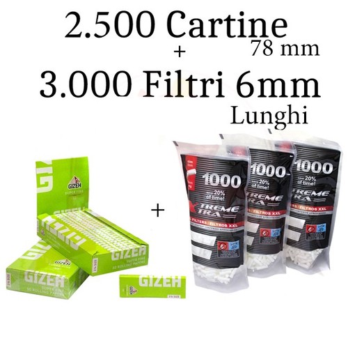500 cartine gizeh 78mm - gizeh,