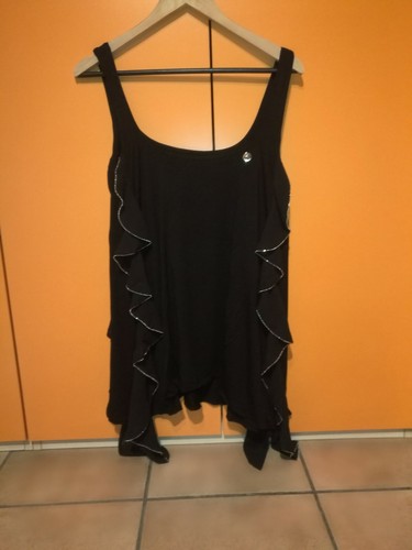 Top donna nero mangano taglia - mangano,