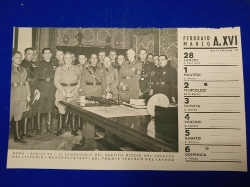 Foto calendario fascismo - foto,