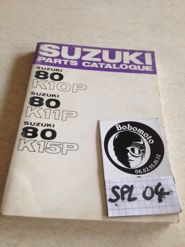 Suzuki parts list catalogue