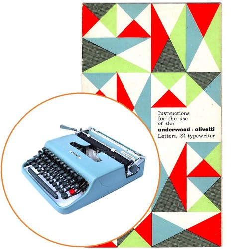 Macchina scrivere olivetti - da,