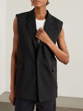 Giacca blazer senza maniche