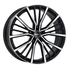 CERCHIO IN LEGA MAK UNION PER AUDI A3 CABRIOLET 8.5X19 5X112 BLACK MIRROR HL5