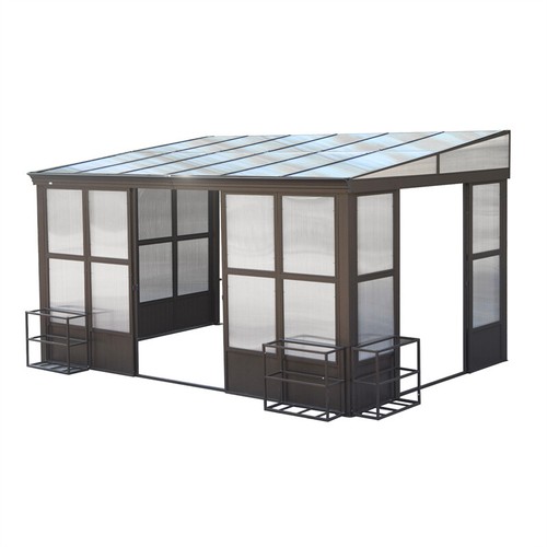 12x14ft sunroom wall mounted - 12x14ft,