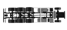 Herpa 085182 - 1/87 Servizio Parti Telaio Camion 4 Assi Scania CR/CS