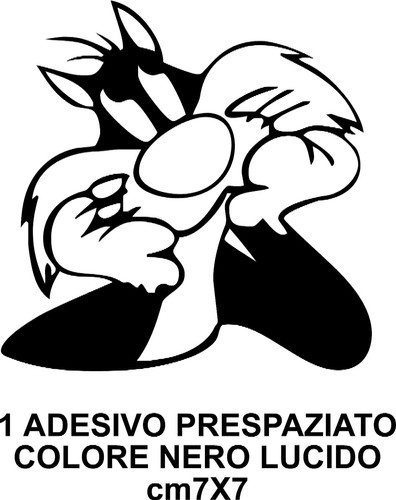 Adesivo gatto silvestro per - gatto,