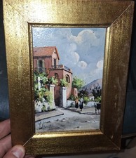 Dipinto olio cartone - dipinto, ad