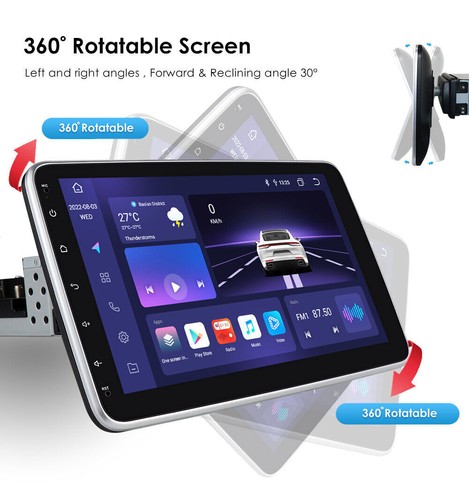 Autoradio singolo 1din - 1din, 10.1"