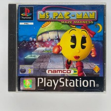 Ms. Pac-Man: Maze Madness - Sony PlayStation 1 - Usato - Gioco in Italiano - PAL