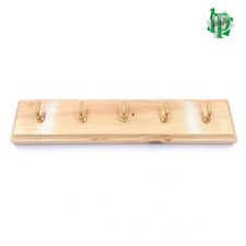 PORTACHIAVI ADESIVO IN LEGNO