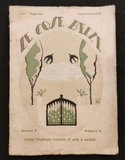LE COSE BELLE RIVISTA ARTE VARIETA' 1926 PORCELLANA CINA GIOVANNI MARCH