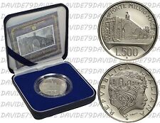 REPUBBLICA ITALIANA 1991 - 500 LIRE D'ARGENTO - PONTE MILVIO - PROOF