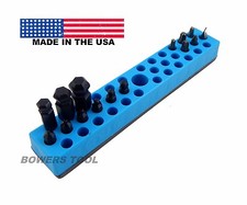 Meccanica Risparmio di Tempo 37 Slot 1/4 in Magnetico Esagonale Porta Bit Organizzatore MTS USA