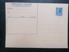 REPUBBLICA  INTERO POSTALE