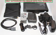  Monitor di campo HDMI 7" 619A Lilliput + piastra LP-E6 + cappuccio per reflex digitale Canon 5D-II III